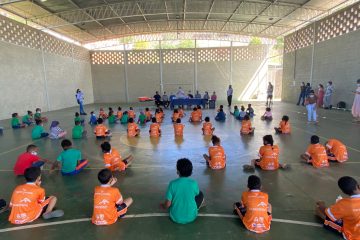 Projeto na Escola Municipal Cicinha Moura leva esporte e bem estar para os alunos