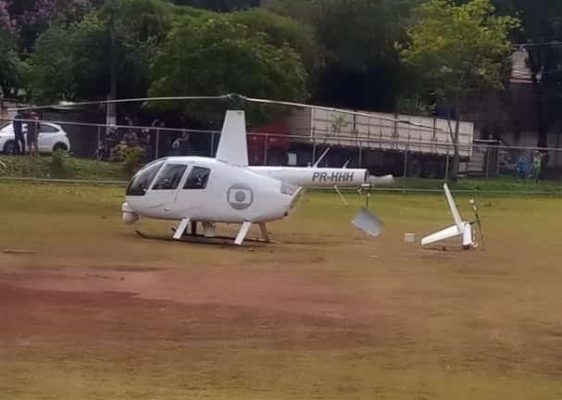 Helicóptero da Globo