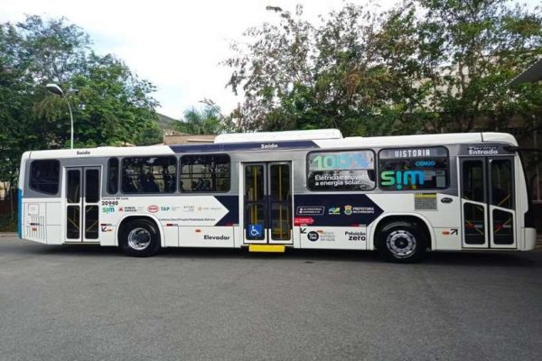 ônibus elétrico é novidade em BH