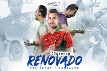 “O milésimo capítulo está por vir”: Cruzeiro anuncia renovação com Fábio