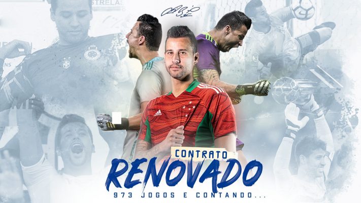 Fábio renova com o Cruzeiro