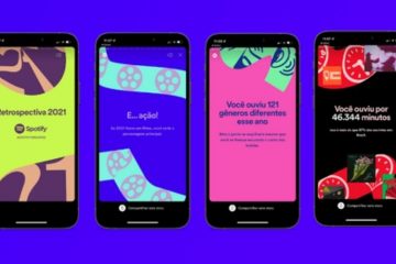 Retrospectiva 2021 dos usuários do Spotify faz sucesso nas redes