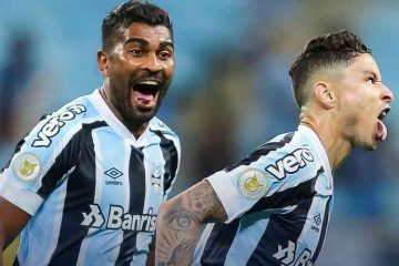 Ex-Cruzeiro faz gol do meio-campo, e Grêmio atropela o São Paulo