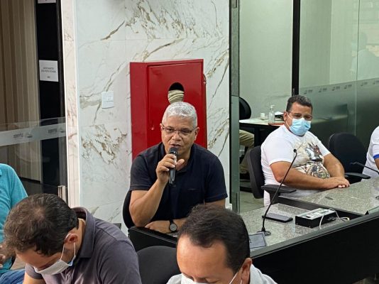 horário reunião Câmara