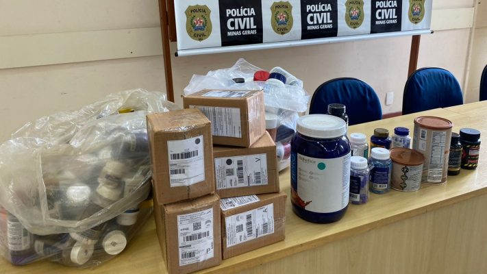 Esquema de suplementos falsificados e adulterados é desarticulado pela PCMG
