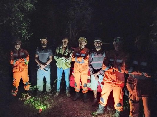 Homens ficaram perdidos em trilha em mata fechada