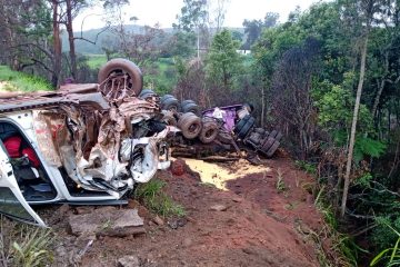 Acidente grave deixa um morto e interdita BR-381, em São Gonçalo