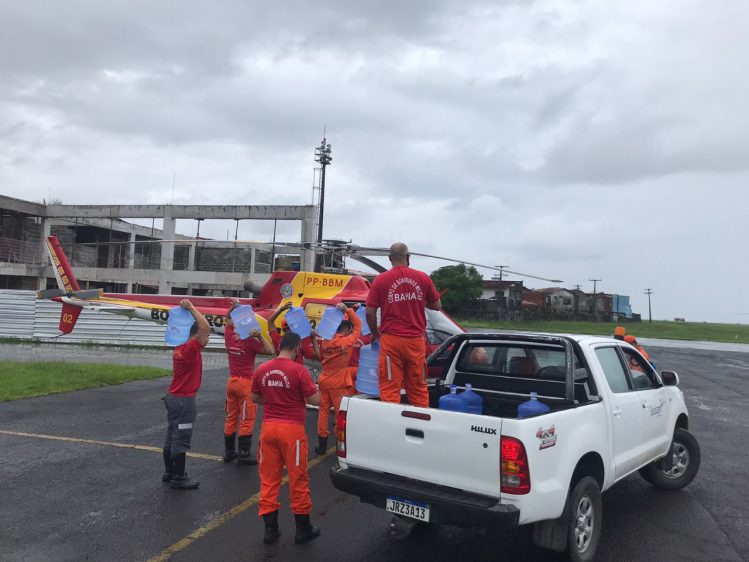 Bombeiros de Minas seguem com trabalhos de suporte na Bahia