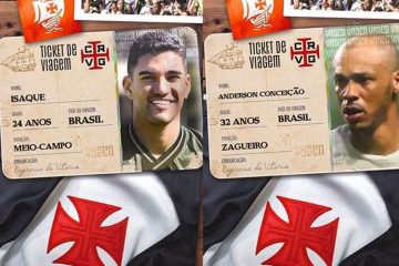 Vasco anuncia mais dois reforços para a temporada 2022