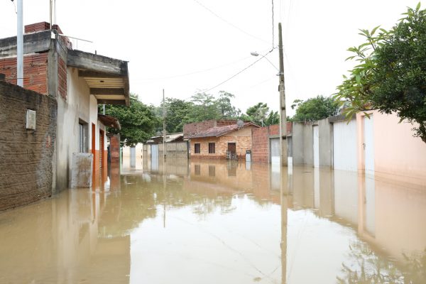 Estrago causado pelas chuvas em Minas Gerais