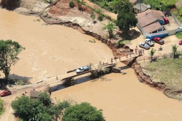 Sul da Bahia tem 4,2 mil desabrigados por chuvas