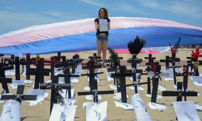 Brasil é o líder mundial de assassinatos da população trans
