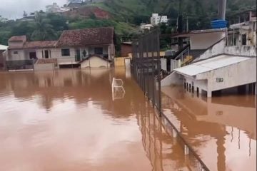 Confira, em fotos, o estrago das chuvas em Nova Era