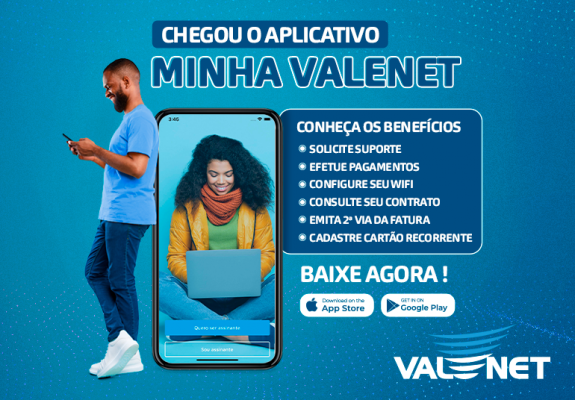 Valenet apresenta: aplicativo “MINHA VALENET”