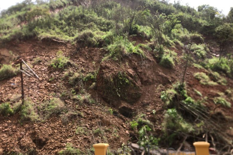 Morro da Forca ainda corre risco de deslizar pela segunda vez, alerta Defesa Civil