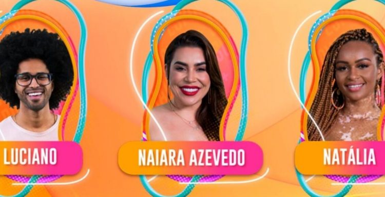 BBB22: Naiara Azevedo, Luciano e Natália se enfrentam em primeiro paredão