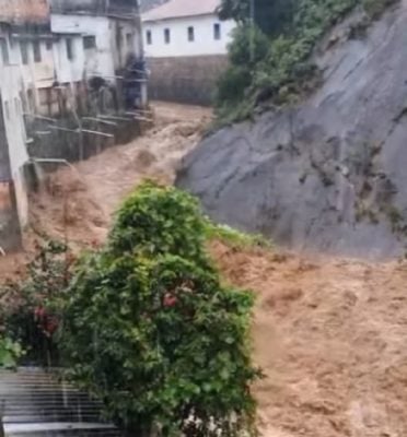 Prefeitura de Ouro Preto decreta situação de emergência devido às fortes chuvas