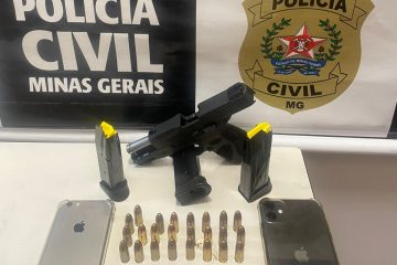 Polícia Civil apreende pistola com investigado por tentativa de homicídio