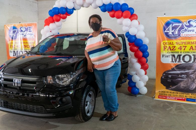 Nova Europa comemora 47 anos sorteando um Fiat Mobi