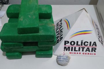 Polícia Militar apreende barras de maconha em Ipatinga