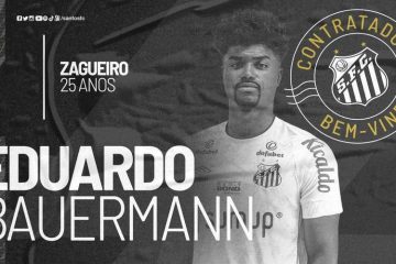 Santos anuncia oficialmente a chegada de Eduardo Bauermann, ex-América