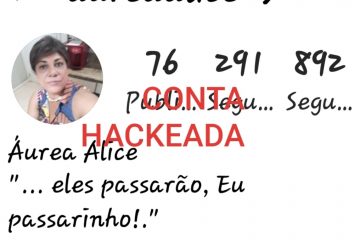 Itabirana faz alerta sobre golpe após ter o Instagram hackeado