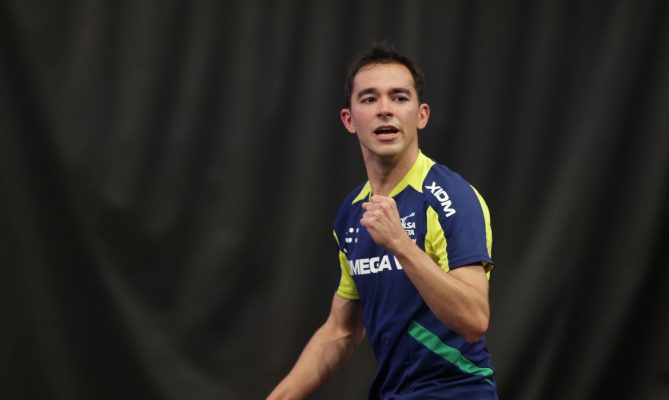 Hugo Calderano passa japonês e agora é o 3º melhor mesatenista do mundo