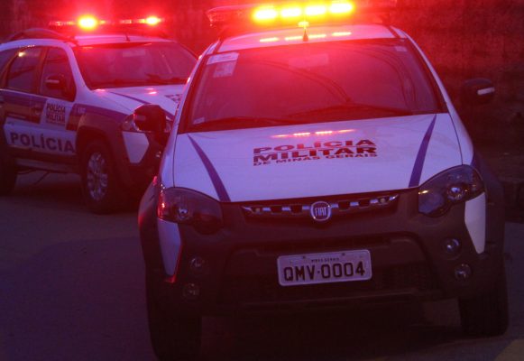 tentativa de roubo em Itabira; polícia;