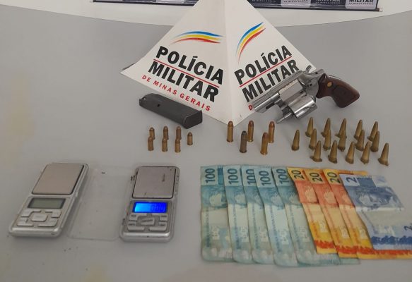 homem-e-preso-com-revolver-e-droga-no-bairro-bela-vista