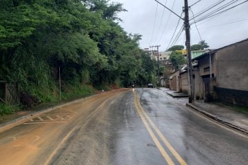 Engenheiro ambiental alerta para possibilidade de deslizamento de barranco em Itabira