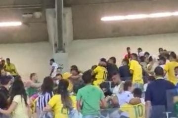 Briga entre torcidas organizadas de Atlético e Cruzeiro termina com 21 presos