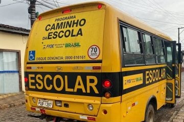 Prefeitura de Catas Altas oferece transporte para as escolas municipais