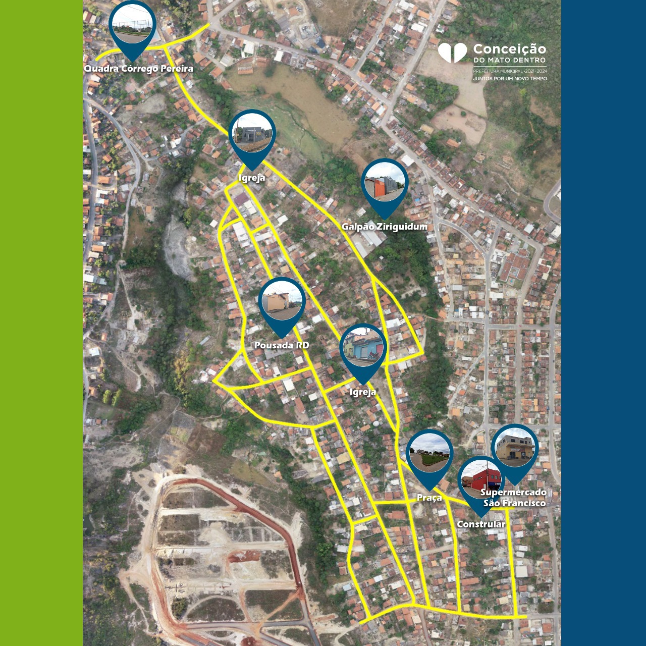 Conceição do Mato Dentro: ruas do bairro Córrego Pereira serão recuperadas