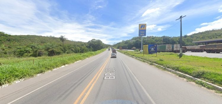 Acidente na BR-381, na altura do Km 635.