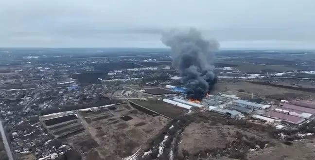 Guerra na Ucrânia: bombardeios russos atingem aeroporto de Dnipro