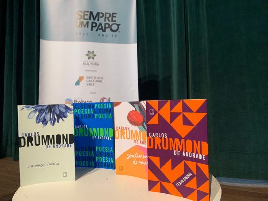 Editora Record lança novas edições de Drummond; Itabira recebe livros em primeira mão