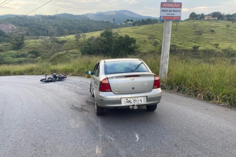 Idoso é socorrido com fratura exposta após acidente no Vale do Sol