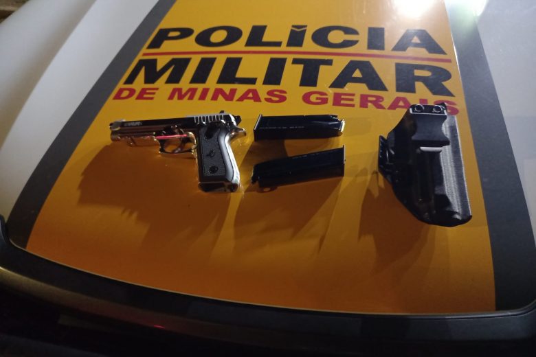 Polícia Rodoviária apreende pistola durante operação em Itabira