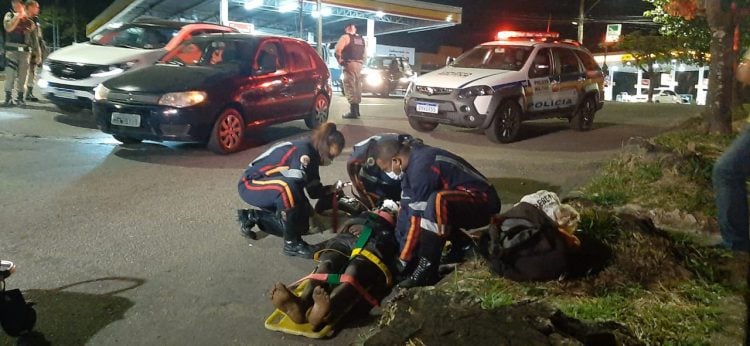 Homem é atropelado na avenida Ipiranga, em Itabira