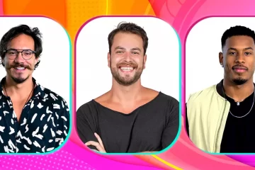 Eli, Gustavo e Paulo André estão no 16º paredão do BBB 22