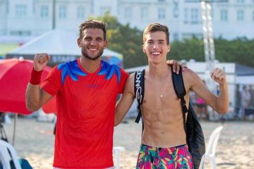 Rafael Moura disputará pela 1ª vez a chave principal do Beach Tennis