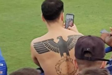 São Raimundo-AM vai banir torcedor que exibiu tatuagem nazista durante jogo