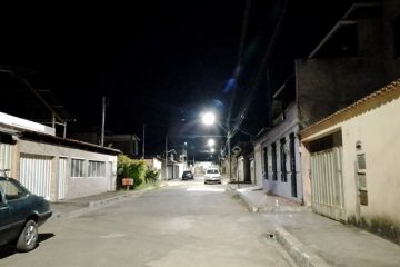 Mais quatro bairros recebem iluminação de LED em João Monlevade