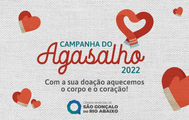 Câmara de São Gonçalo lança Campanha do Agasalho 2022