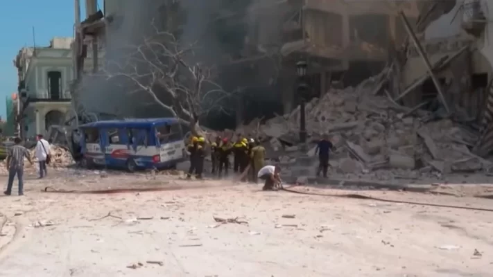 Sobe para 25 o número de mortos na explosão de hotel em Havana