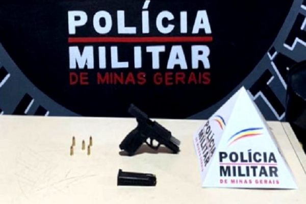 Arma de fogo: Polícia Militar prende homem por porte ilegal em Mariana