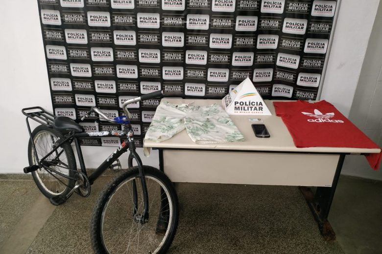 Jovem rouba celular, foge de bicicleta e é preso na avenida Castelo Branco