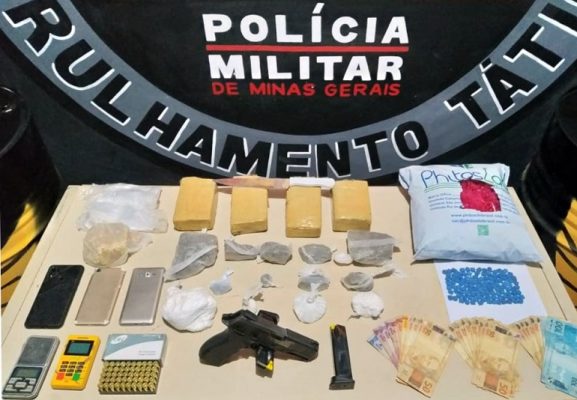 Polícia Militar realiza prisão e apreensão em Ouro Preto