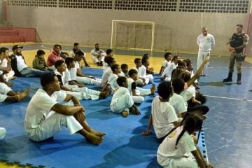 Polícia Militar realiza Roda de Conversa com integrantes do Grupo Fênix Capoeira em Mariana