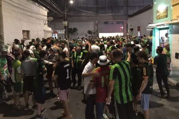 Torcida do América mostra confiança antes de pegar Atlético na Libertadores